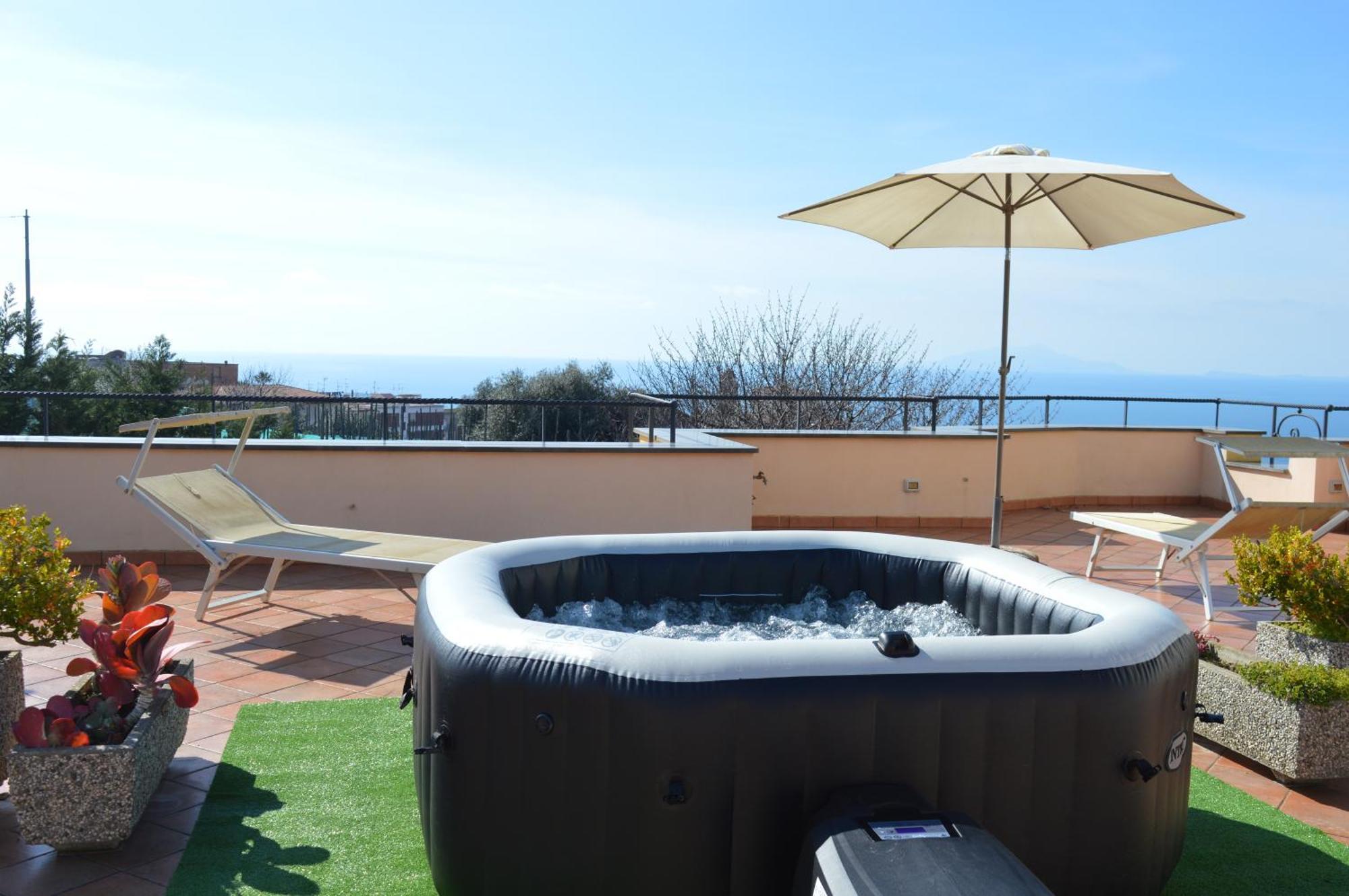 Mary'S Dream - Villa Overlooking Capri And Ischia In Sorrento Peninsula Massa Lubrense Ngoại thất bức ảnh
